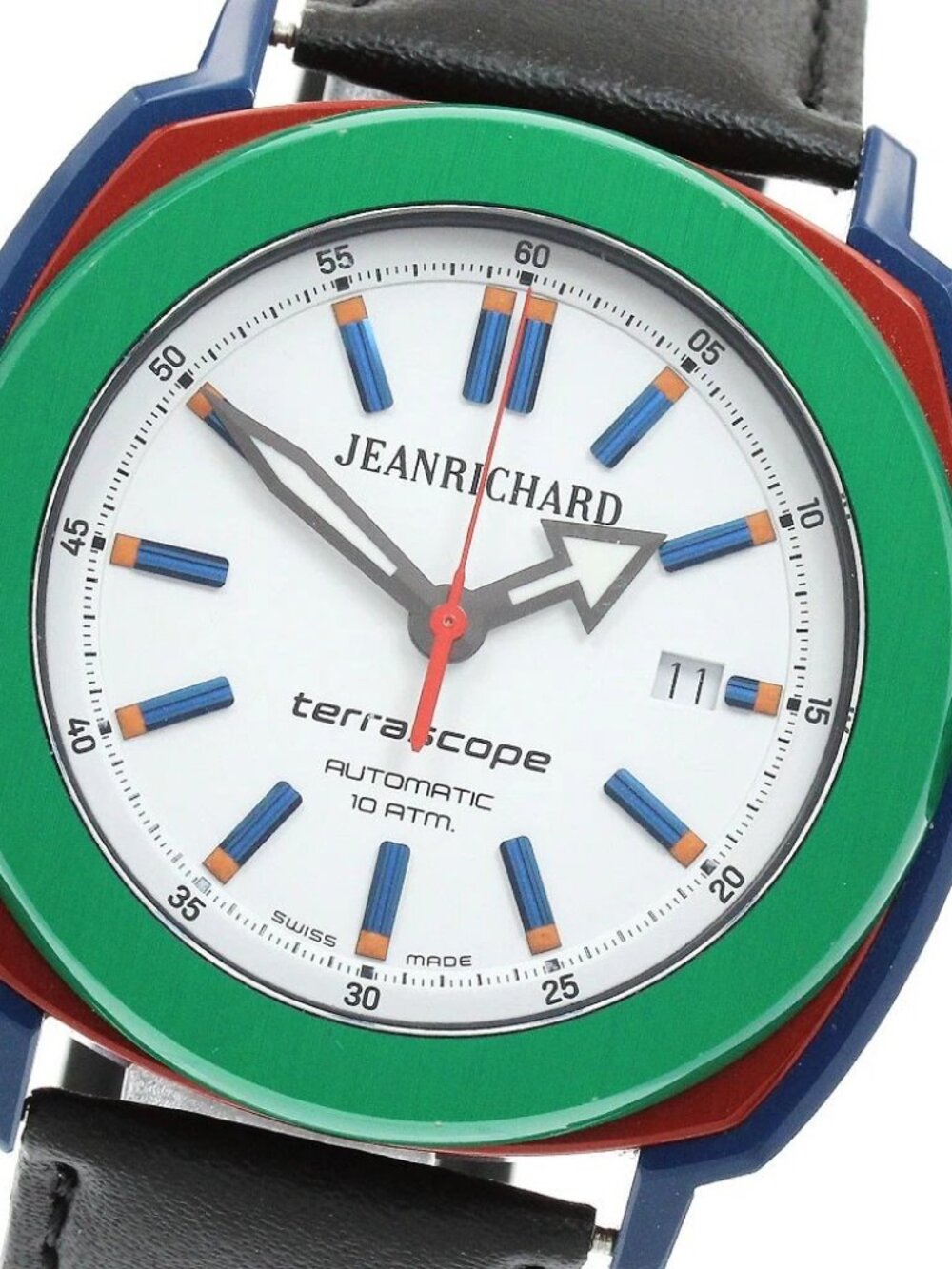 JEANRICHARD Terascope 60500-10-702-FK4A Date Automatic Men's Watch_914297